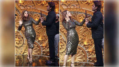 Nach Baliye 9: जब Maniesh Paul बने Raveena Tandon के मेकअप आर्टिस्ट!