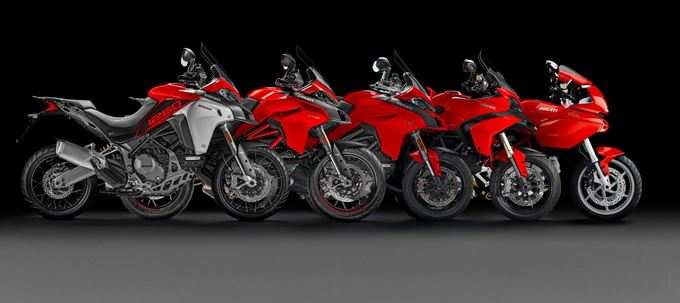 Multistrada Family over the years