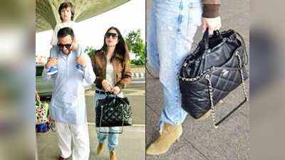 पौने 3 लाख के बैग के साथ बर्थडे मनाने पटौदी पहुंची Kareena Kapoor