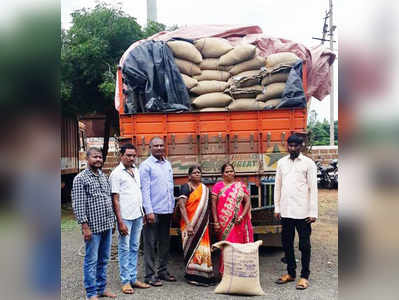 ಅಕ್ರಮ 250 ಕ್ವಿಂಟಾಲ್‌ ಪಡಿತರ ಜಪ್ತಿ