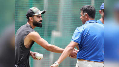 तीसरे टी-20 मैच से पहले राहुल द्रविड़ ने भारतीय टीम के साथ बिताया समय