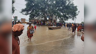 यूपी बाढ़: प्रयागराज में घट रहा पानी, वाराणसी में लगातार बढ़ रहा गंगा का जलस्‍तर