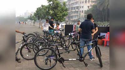 मुंबई लोकल की भीड़ कम करने का विकल्प बनेगी साइकल?