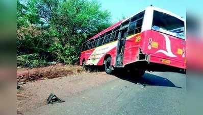 ಗದಗ ಬಳಿ ಚಾಲಕನ ನಿಯಂತ್ರಣ ತಪ್ಪಿ ಕೆಎಸ್‌ಆರ್‌ಟಿಸಿ ಬಸ್ ಪಲ್ಟಿ: 10ಕ್ಕೂ ಅಧಿಕ ಜನರಿಗೆ ಗಾಯ