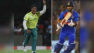 IND vs SA 3rd T20: సఫారీ బౌలర్‌ని ఢీకొట్టి మరీ రెచ్చగొట్టిన కోహ్లి