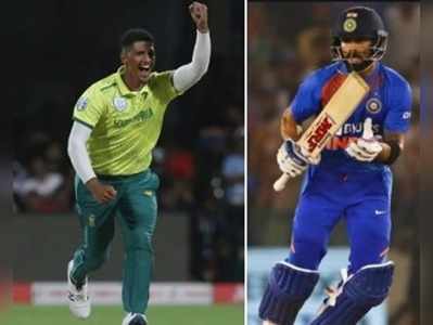 IND vs SA 3rd T20: సఫారీ బౌలర్‌ని ఢీకొట్టి మరీ రెచ్చగొట్టిన కోహ్లి