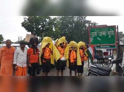 ಅಯೋಧ್ಯೆಯಿಂದ ಶಬರಿಮಲೆಗೆ ಪಾದಯಾತ್ರೆ