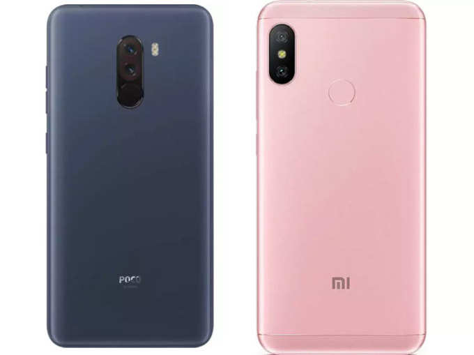 Xiaomi Poco F1 और Xiaomi Redmi Note 6 Pro