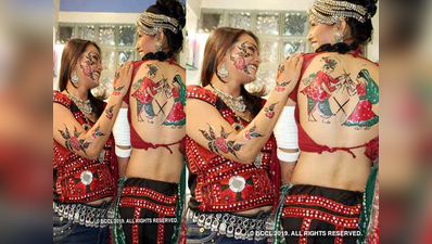 नवरात्रि में गरबा सेलिब्रेशन के लिए पर्फेक्ट हैं ये Tattoo Designs