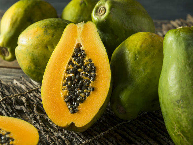 Raw papaya