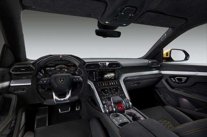 lamborghini urus interior