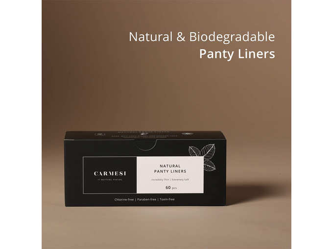 Carmesi Natural &amp; Biodegradable Panty liners