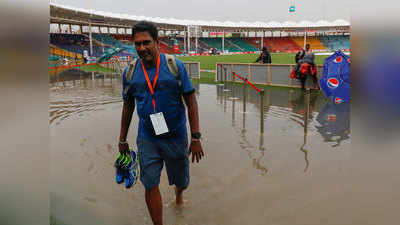PAK vs SL: कराची में शुक्रवार की बारिश ने धो डाला रविवार को मैच