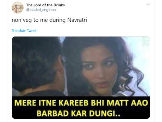 navratri memes, नवरात्रि पर नॉन-वेज से तो पीछा छुड़ा लेंगे लेकिन इन जोक्स से कैसे? - these funny jokes and memes related to navratri and chicken will make you laugh - Navbharat navratri memes, नवरात्रि पर नॉन-वेज से तो पीछा छुड़ा लेंगे लेकिन इन जोक्स से कैसे? - these funny jokes and memes related to navratri and chicken will make you laugh - Navbharat