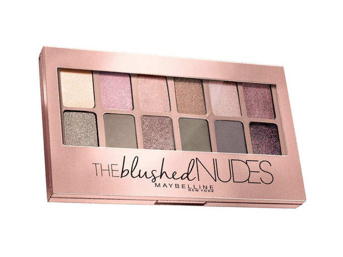 Maybelline New York The Blushed Nudes Palette Eyeshadow