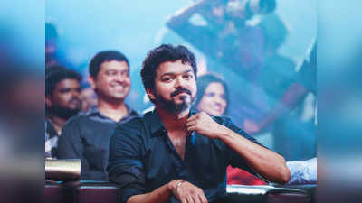 வேக வேகமாக நடந்து செல்லும் விஜய்: வைரலாகும் வீடியோ!