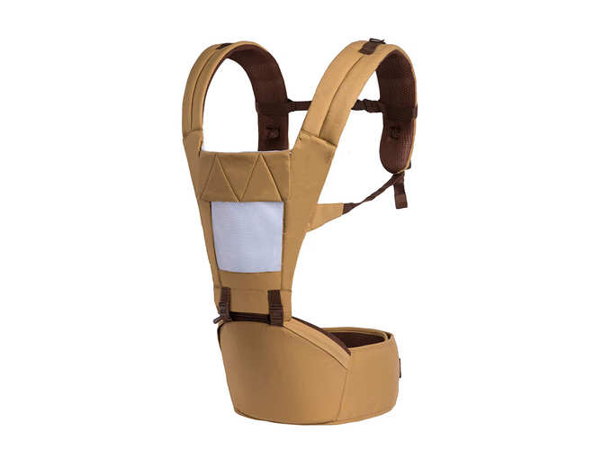 R for Rabbit Upsy Daisy - Smart Hip Seat Baby Carrier Light Brown