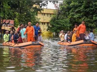 25 ஆண்டுகளுக்கு பிறகு வடமாநிலங்களை புரட்டிப் போட்டுள்ள பேய் மழை !!