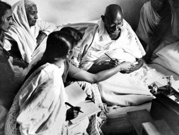 Gandhi-last-fasting