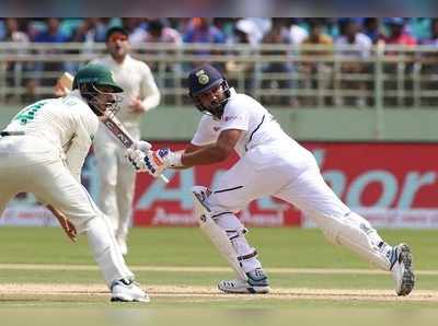 Ind vs SA 1st Test: ഓപ്പണിങ് അരങ്ങേറ്റം കസറി; രോഹിത് ശർമക്ക് സെഞ്ച്വറി, മഴ കാരണം മത്സരം നേരത്തെ നിർത്തി