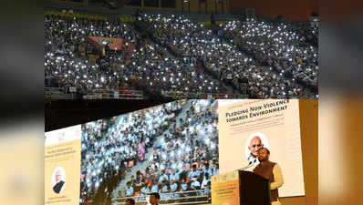 दिल्ली-NCR के छात्रों ने बनाया सर्वाधिक सोलर लाइट जलाने का विश्व रिकॉर्ड