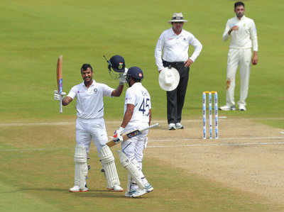 India vs South Africa 1st Testలో మయాంక్ డబుల్ సెంచరీ