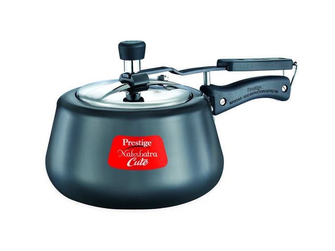 Prestige Nakshatra Cute Hard Anodized Aluminum Pressure Cooker