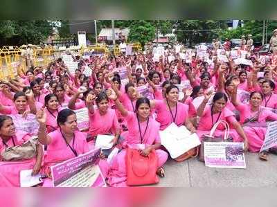 ಕೇಳಿದ್ದು 18 ಸಾವಿರ ರೂ., ಕೊಟ್ಟಿದ್ದು ಕೇವಲ 500 ರೂ. ವೇತನ ಹೆಚ್ಚಳ: ಆಶಾ ಕಾರ್ಯಕರ್ತೆಯರ ಅಸಮಾಧಾನ