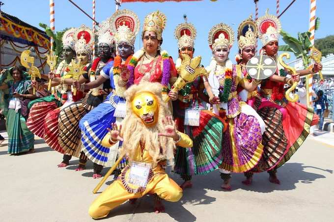 ಬ್ರಹ್ಮೋತ್ಸವದ ನೃತ್ಯ