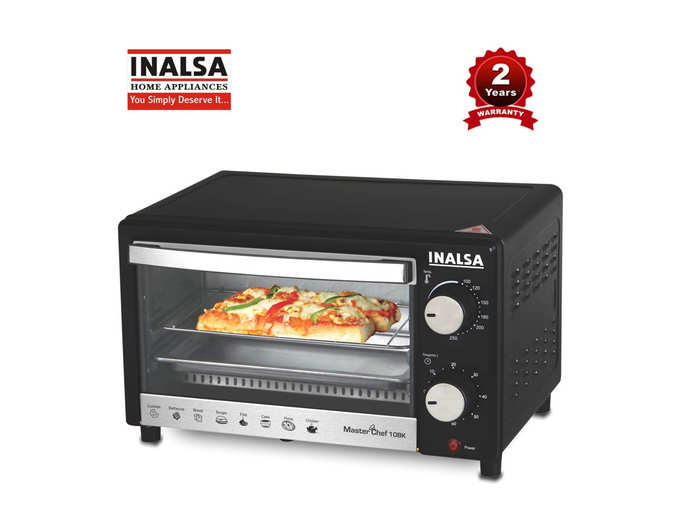 Inalsa MasterChef 10BK Oven Toaster Griller
