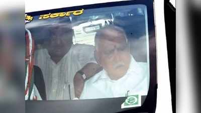 येदियुरप्‍पा और उनके मंत्रियों को कानून की नहीं परवाह, नहीं लगाई सीट बेल्‍ट