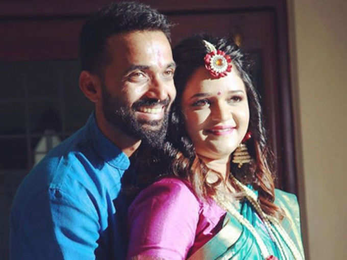 Rahane wife