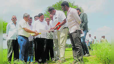 ಶಾಸಕ, ಅಧಿಕಾರಿಗಳಿಂದ ಸ್ಥಳ ಪರಿಶೀಲನೆ