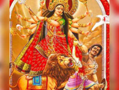 Goddess Durga సింహవాహినిగా అవతరించి మహిషాసురుని వధించిన మహామాయ