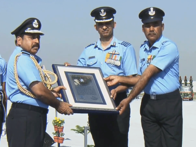 Indian Air Force Day: बालाकोट हवाई हमले में शामिल 2 स्क्वॉड्रन सम्मानित