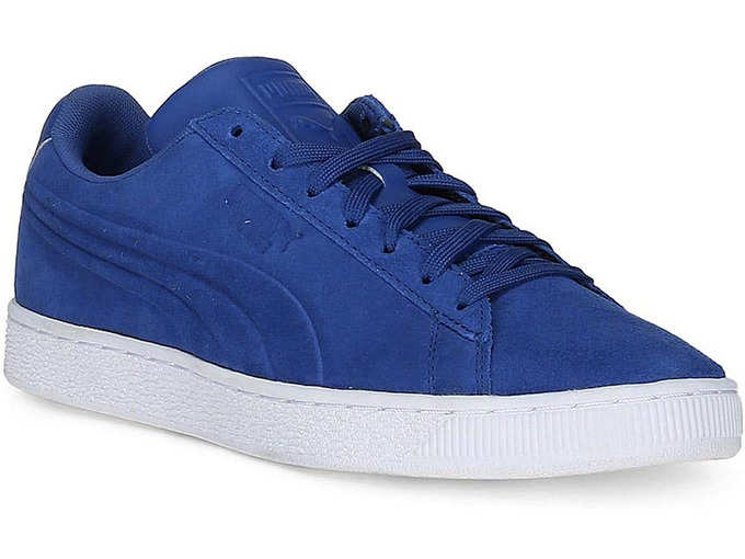 Puma Men&#39;s Suede Classic Embossed Sneakers