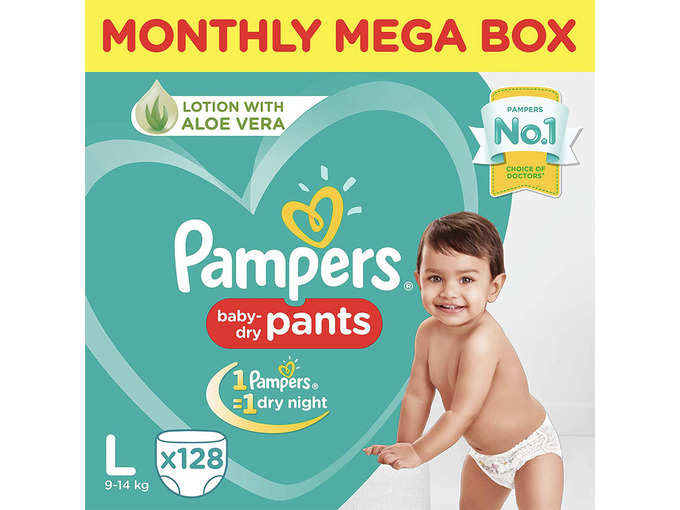 128 Pampers New Diapers Pants