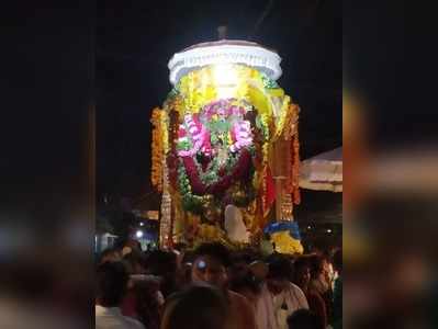 ಗೋಪಾಲಸ್ವಾಮಿಯ ಗರುಡವಾಹನದ ಪಲ್ಲಕ್ಕಿ ಮೆರವಣಿಗೆ