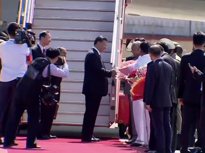 Xi Jinping in india