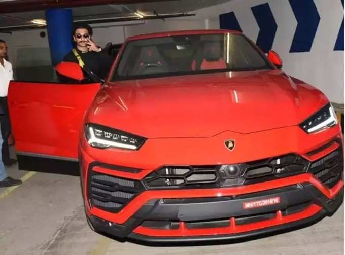 Ranveer Singh Lamborghini Urus