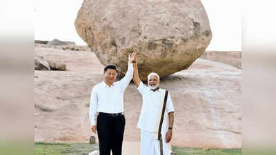 महाबलीपुरम में मिले मोदी और राष्ट्रपति चिनफिंग, पीएम ने दिखाई प्राचीन धरोहर