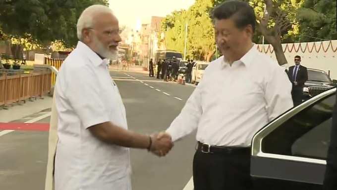 China President Xi Jinping meeting Indian PM Modi