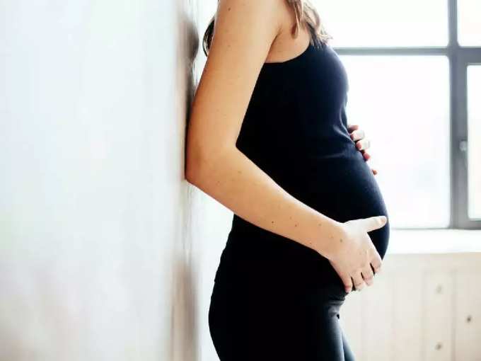 standing prgnancy image