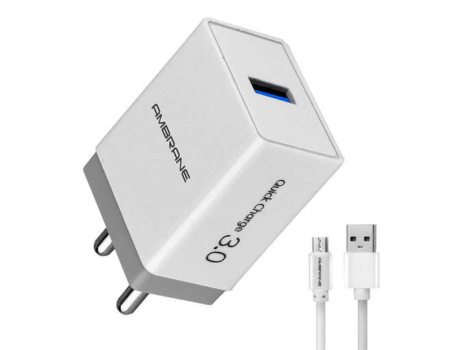 Ambrane AQC-56 Quick Charge 3.0A Fast Wall Charger