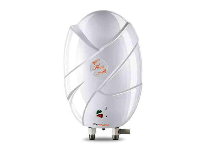 Bajaj Flora Instant 3 LTR Vertical Water Heater, White