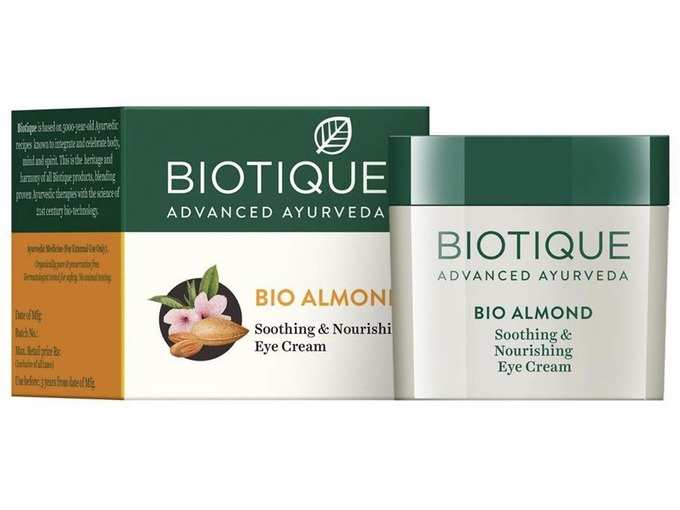 Biotique Bio Almond Soothing And Nourishing Eye Cream, 15g