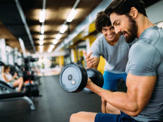 work out at the gym