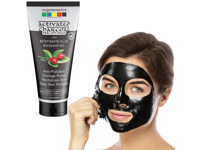 Organix Mantra Activated Charcoal Peel Off Mask
