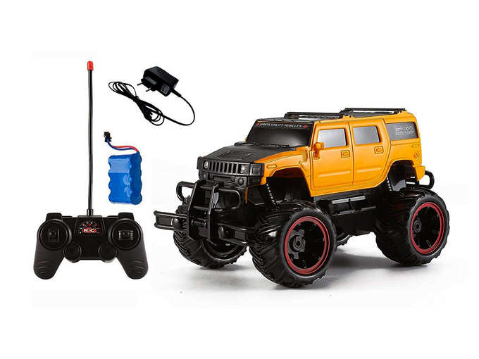 Magicwand 1-20 Scale Off-Road Monster Racing H2 Hummer Yellow &amp; Black