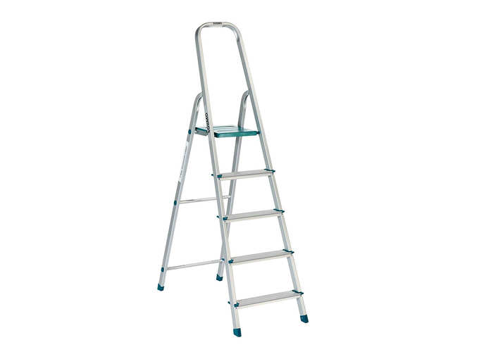 Amazon Brand – Solimo 5-Step Foldable Aluminum Ladder